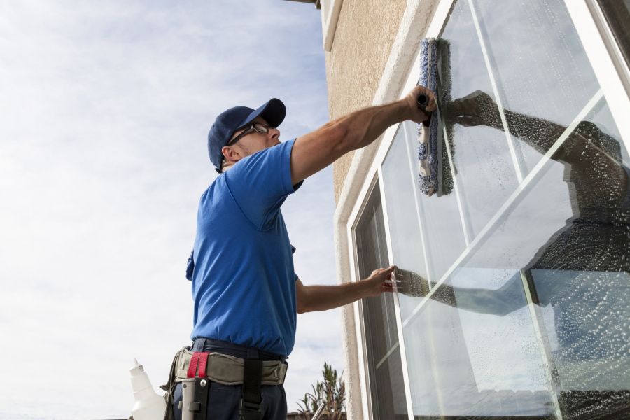 Commercial Window Cleaning by Cavallero Cleaning Service LLC